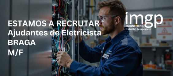 Ajudantes de Eletricista (M/F)